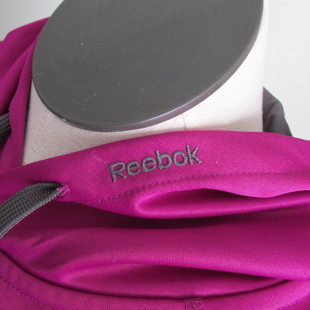 Raspberry Reebok Pullover Hoodie - Picture 3 of 5